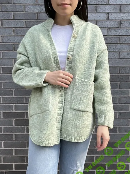 [Вязание] Вязаная рубашка-жакет Miles Shirt Jacket [Вяжи.ру] [Ozetta]