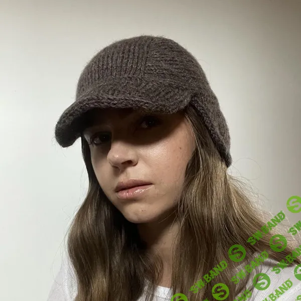 [Вязание] Вязаная спицами теплая кепка-унисекс Snowy Side Cap [Вяжи.ру] [Wool & Beyond]