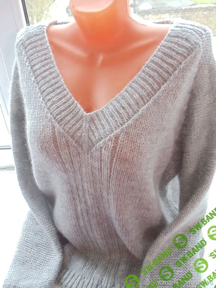 [Вязание] Вязание свитера 44-48 из импортной пряжи [Sweater Star]