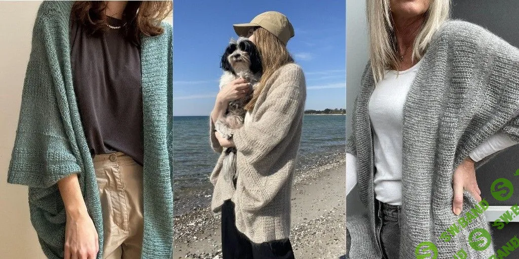 [Вязание] Вязаное спицами кимоно Seon [Вяжи.ру] [AEGYOKNIT]