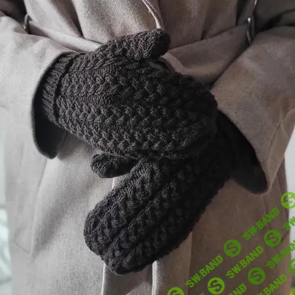 [Вязание] Вязаные спицами красивые варежки косами Bloomfield [Вяжи.ру] [Magdalena Parker]