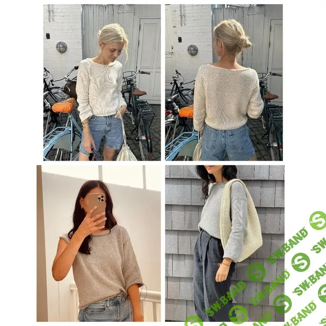 [Вязание] Вязаный льняной пуловер Sevilla Blouse [Вяжи.ру] [PetiteKnit]