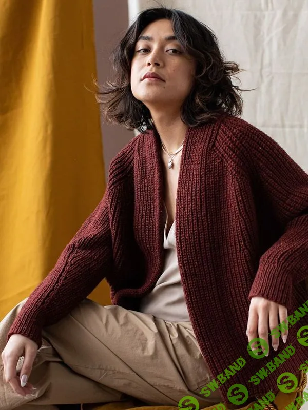 [Вязание] Вязаный спицами кардиган Reading Cardigan [Вяжи.ру] [Jared Flood]