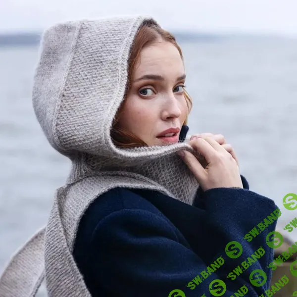 [Вязание] Вязаный спицами шарф-капюшон Islet [Вяжи.ру] [Jenny Williams]