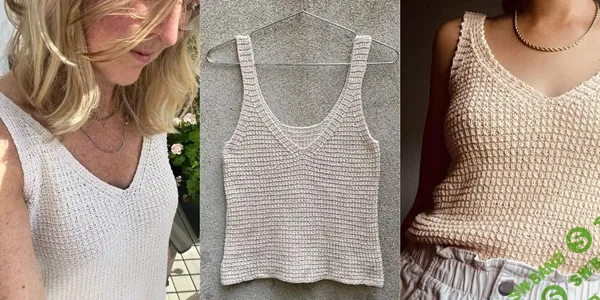 [Вязание] Вязаный спицами топ Palma Top [Вяжи.ру] [Pernille Larsen]