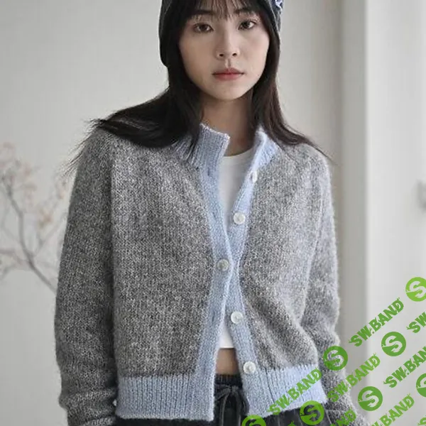 [Вязание] Вязаный спицами укороченный кардиган Aven [Вяжи.ру] [Ирэн Лин]