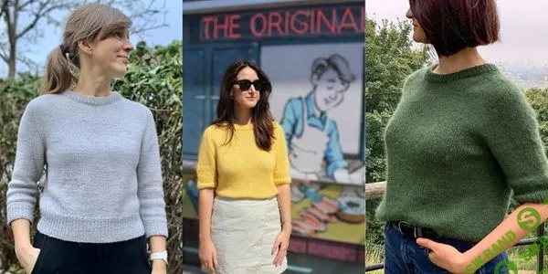 [Вязание] Вязаный топ сверху Carlie Tee [Вяжи.ру] [Pernille Larsen]