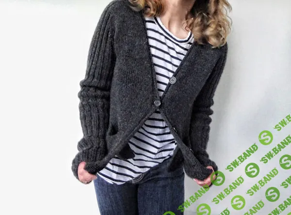 [Вязание] Вязаный женский кардиган Wearable [Вяжи.ру] [Джуди Брайен]