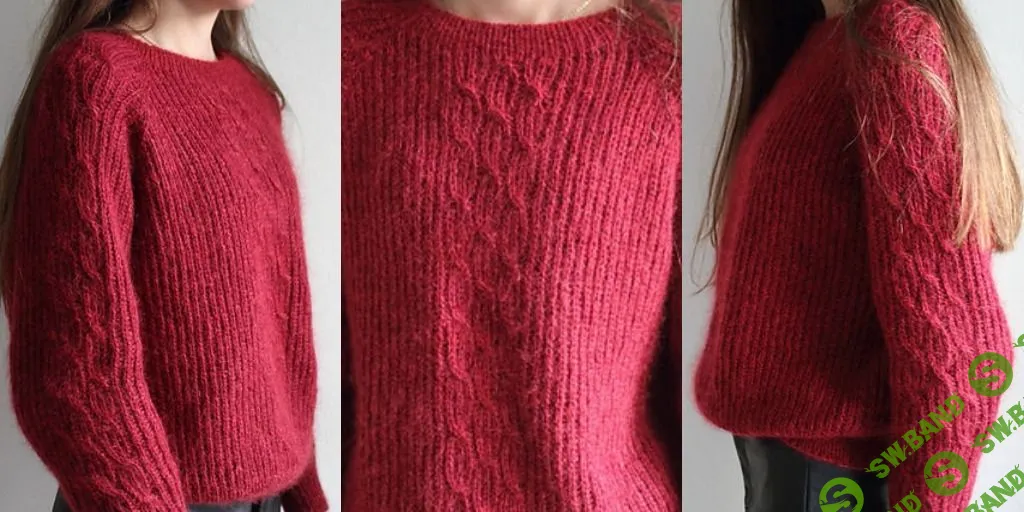 [Вязание] Вязаный женский пуловер Hitra [Вяжи.ру] [Сандрин Коста]