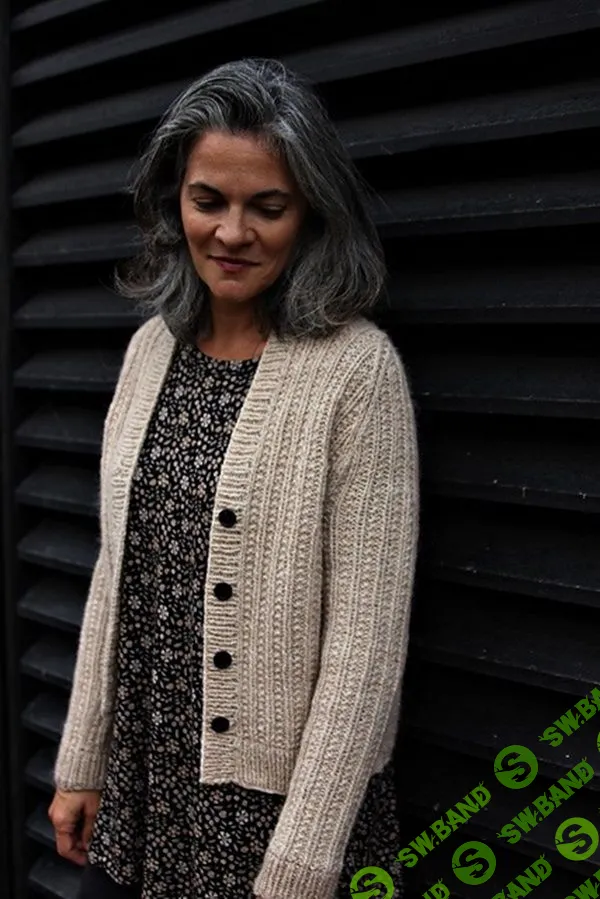 [Вязание] Жакет рельефным узором Kahlua [Вяжи.ру] [Thea Colman]