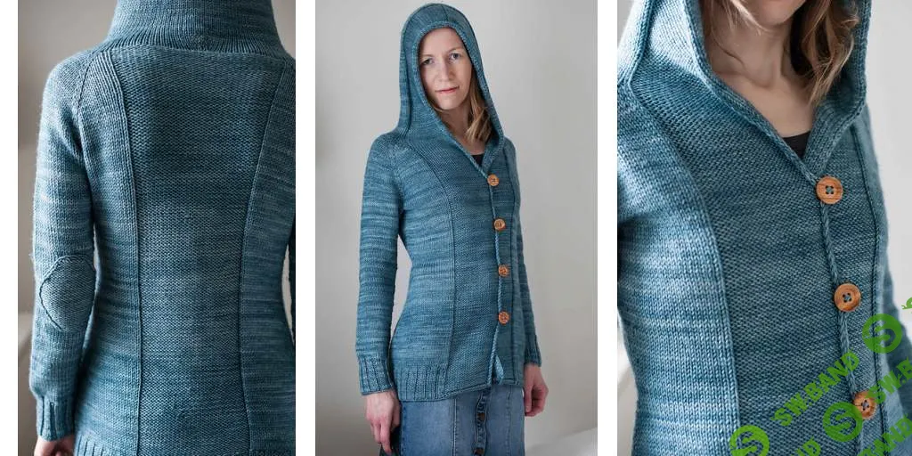 [Вязание] Жакет с капюшоном Well Water Hoodie [Вяжи.ру] [Suvi Simola]