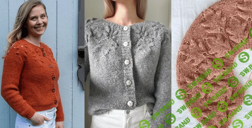 [Вязание] Жакет с круглой кокеткой Lovlia [Вяжи.ру]