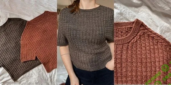 [Вязание] Женская футболка Cordelia [Вяжи.ру] [Simone Ryan]