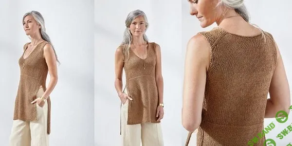 [Вязание] Женская туника Gabrielle [Вяжи.ру] [Julie Weisenberger]