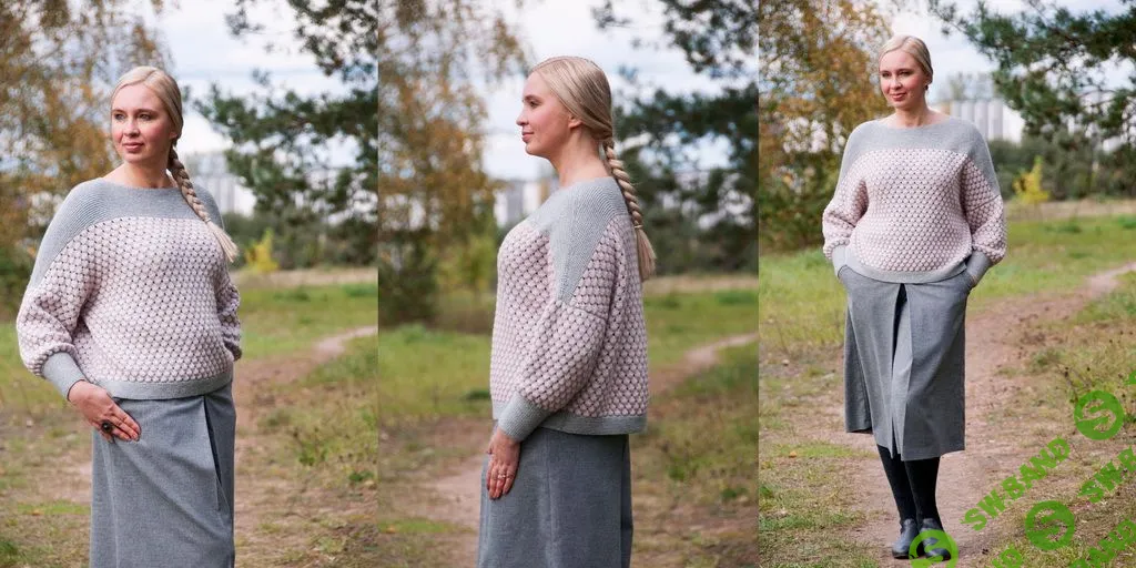 [Вязание] Женский джемпер Dahlia [Вяжи.ру] [Айсте]