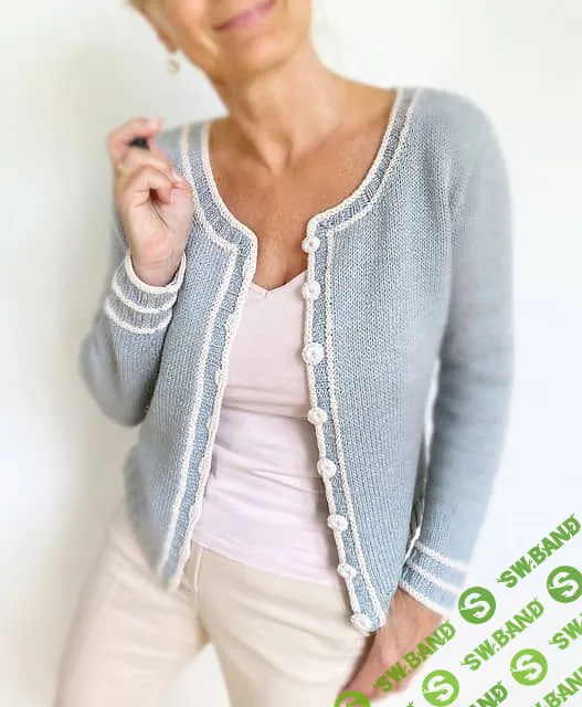 [Вязание] Женский кардиган Bright as a Button [Вяжи.ру]