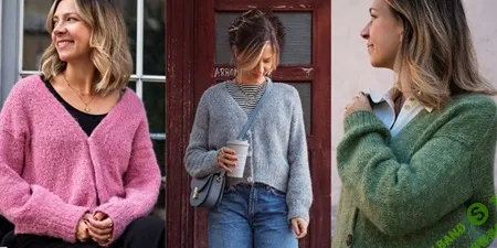 [Вязание] Женский оверсайз кардиган Darling Cardigan [вяжи.ру] [Veronika Lindberg]