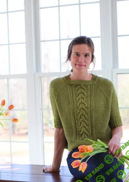 [Вязание] Женский пуловер спицами для дачниц Gardener's [Вяжи.ру] [Nice & Knit]