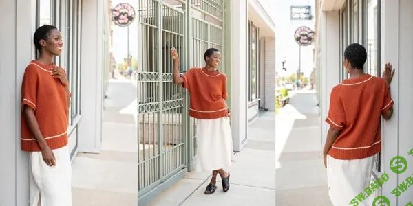 [Вязание] Женский пуловер спицами Swinton [Вяжи.ру] [Julie Hoover]