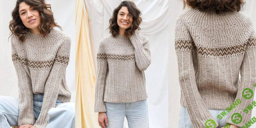 [Вязание] Женский свитер Jonna [Вяжи.ру] [Lola Dacosta]