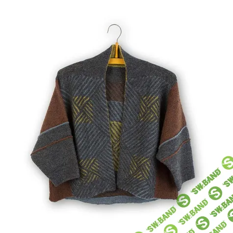 [Вязание] Женский жакет вязаный спицами Shadow jacket [Вяжи.ру] [Марианна Исагер]