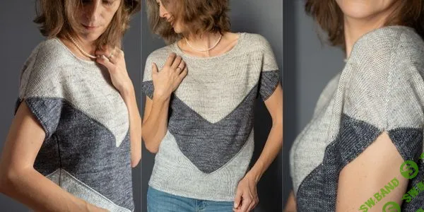 [Вязание] Женственный топ Vonny [Вяжи.ру] [Aneta Bleyer]