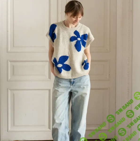 [Вязание] Жилет Любит-не любит [hollywool]