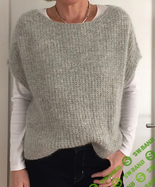 [Вязание] Жилет оверсайз Caine [Вяжи.ру] [Monie Ebner]