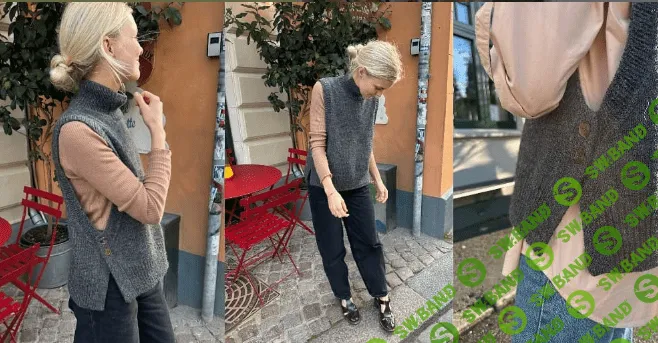 [Вязание] Жилет с высокой горловиной Lulu Slipover [Вяжи.ру]