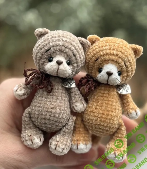 [Вязаные игрушки] Анютины котята [Davydova_toys]