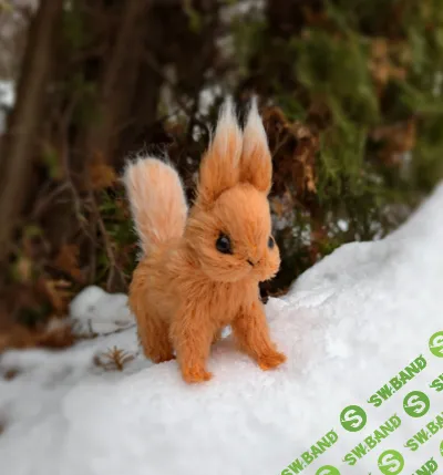 [Вязаные игрушки] Белочка [Дарья Холманова]