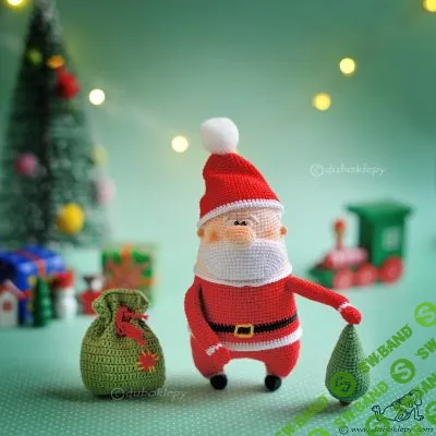 [Вязаные игрушки] Дед Мороз [Екатерина Клепукова]