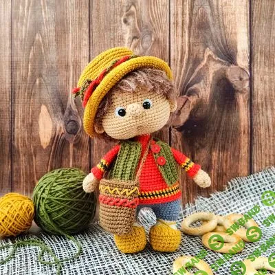 [Вязаные игрушки] Домовёнок Кирюша [Ольга Ромахина]