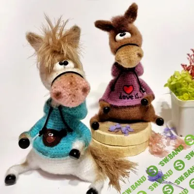 [Вязаные игрушки] Конь Аркаша [Мария Тепулян]