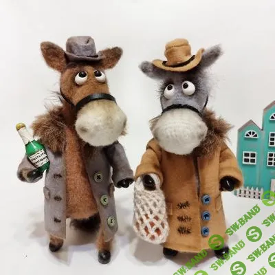 [Вязаные игрушки] Конь в пальто [Мария Тепулян]