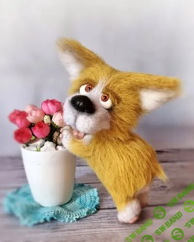 [Вязаные игрушки] Корги [Мария Тепулян]