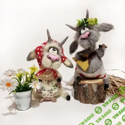 [Вязаные игрушки] Коза-Дереза [Мария Тепулян]