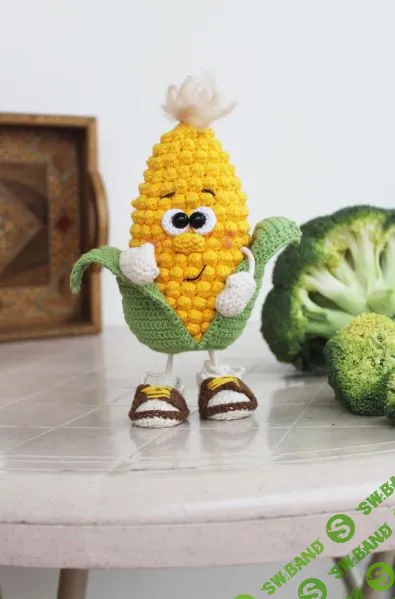 [Вязаные игрушки] Кукурузка [Kb_loveknitting] [Екатерина Борисова]