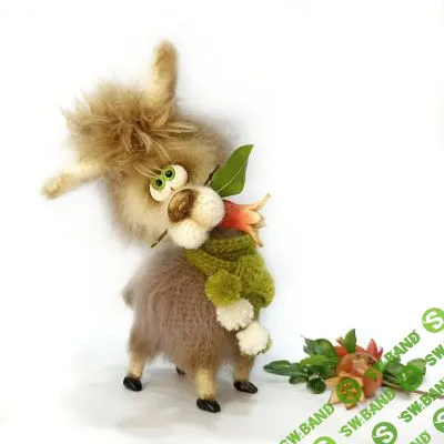 [Вязаные игрушки] Лама [Мария Тепулян]