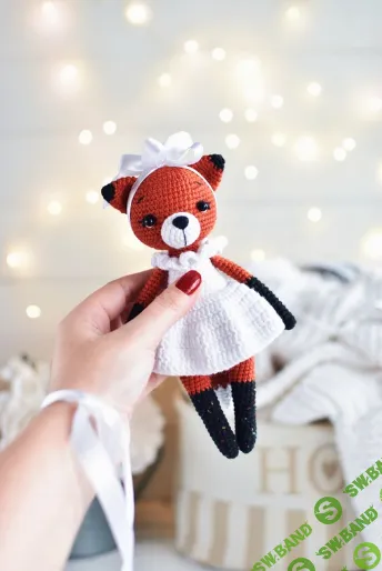 [Вязаные игрушки] Лисичка Луиза [Людмила Орлова]