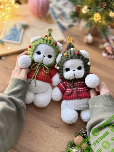 [Вязаные игрушки] Медвежонок Свэн [Евгения Пологутина]