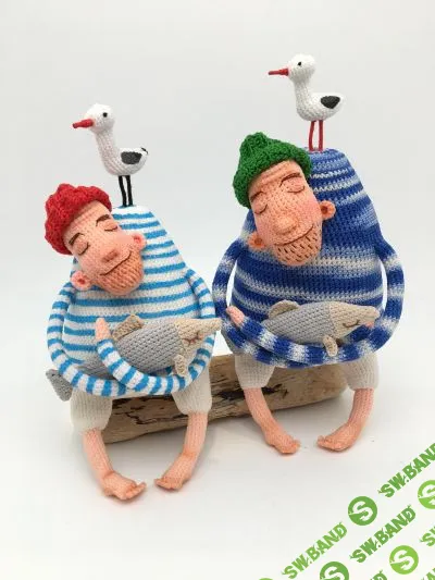 [Вязаные игрушки] Моряк - Романтик [Светлана Романцова]