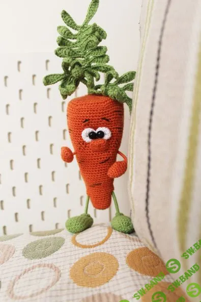 [Вязаные игрушки] Морковка [Kb_loveknitting] [Екатерина Борисова]