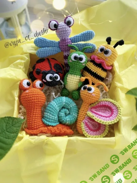 [Вязаные игрушки] Насекомыши [Ирина Баева]