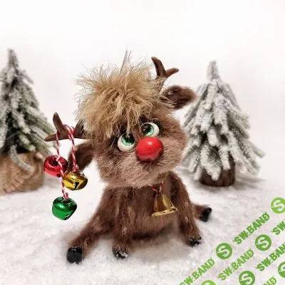 [Вязаные игрушки] Оленёнок [Мария Тепулян]