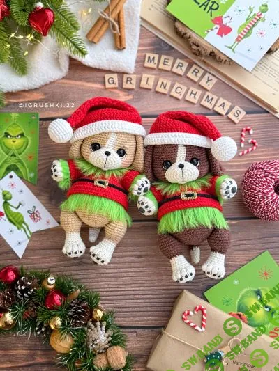 [Вязаные игрушки] Щенок Бадди [Igrushki.22] [Евгения Пологутина]