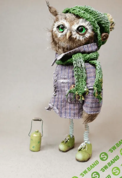 [Вязаные игрушки] Совушка [Вера Терекбаева]