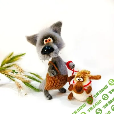 [Вязаные игрушки] Волчок и ОвЕц [Мария Тепулян]