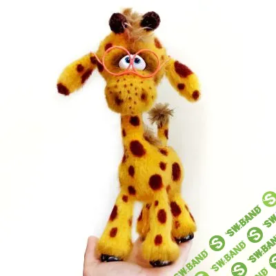 [Вязаные игрушки] Жирафик Лучик [Мария Тепулян]