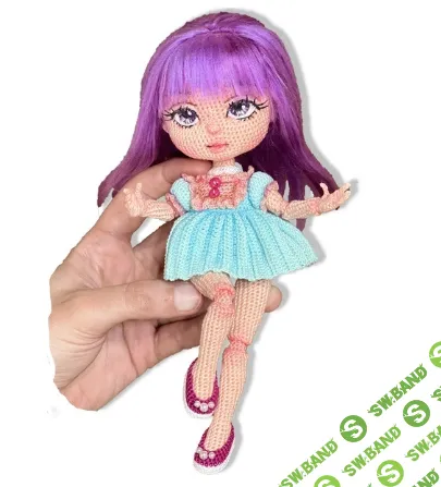 [Вязаные куклы Мязиной Юлии, Юлия Мязина] Кукла Нина (2025)